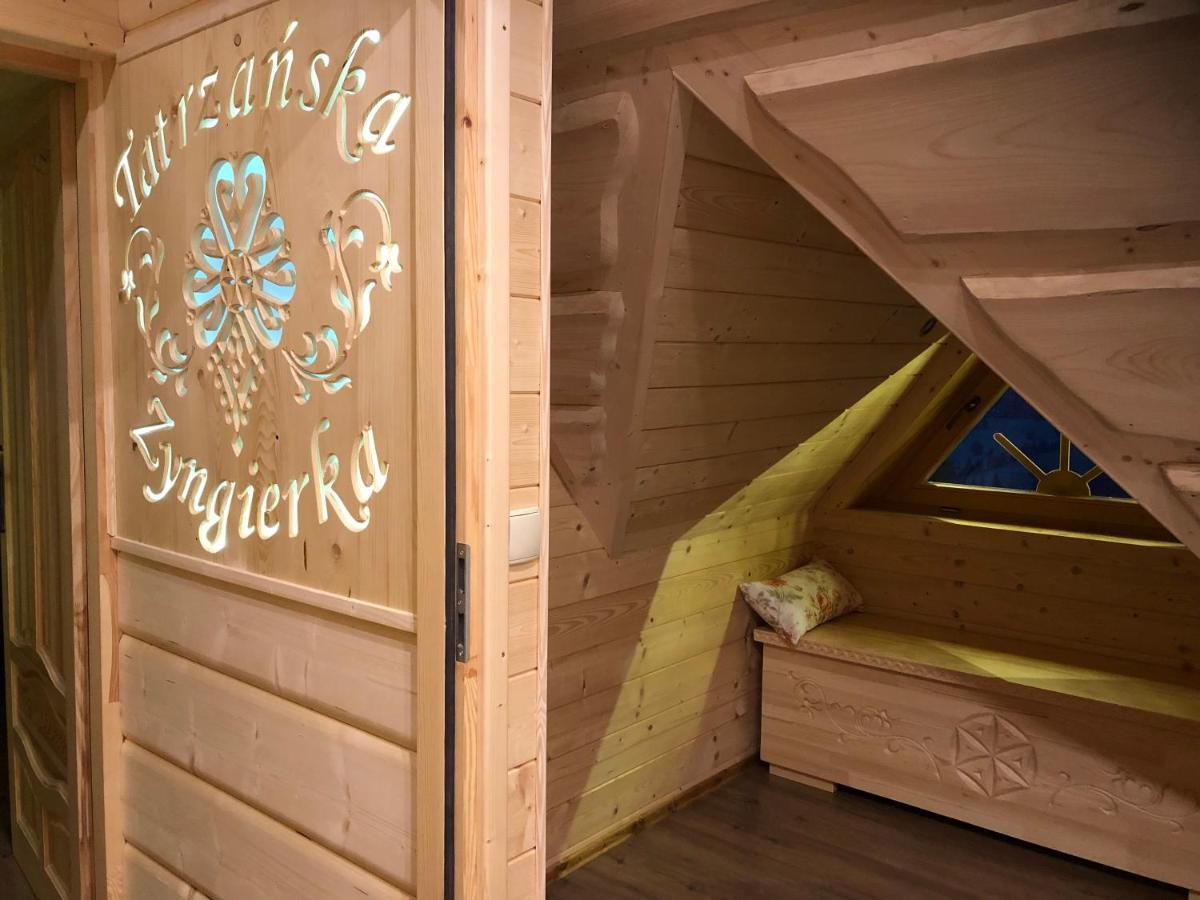 Domek Tatrzanska Zyngierka Z Jacuzzi Zab Ngoại thất bức ảnh
